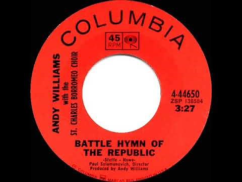 1968 HITS ARCHIVE: Battle Hymn Of The Republic - Andy Williams (mono 45)