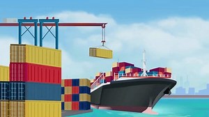 Cargo Ship Large Ship Video Ocean Stock Footage Video (100% Royalty-free) 3629621567 | Shutterstock
