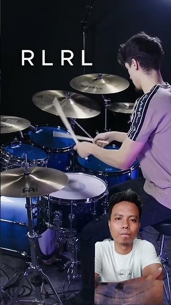 Watch the video until the end. This is a simple but enjoyable drum tutorial.