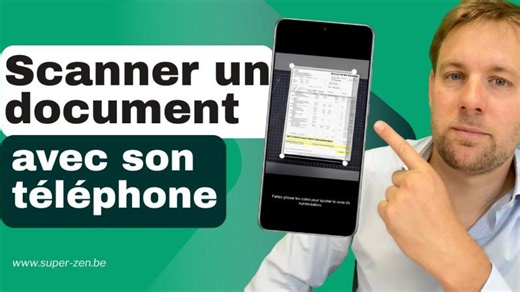 Comment Scanner un Document avec votre Téléphone (Sans Stress) | Philippe Vandermeulen