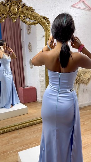 Emma custom made dress 🧡 call us to take appointment for ur upcoming dress or visit us anytime during the day to try our ready made collection ❤️ | Emma Studio