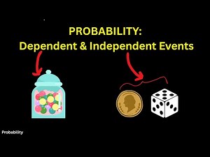 Dependent & Independent Events in Probability | Definitions, Examples STEP- BY-STEP - Probability