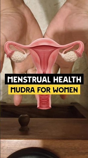 Mudra for Menstrual Health #yonimudra #yoni #yoga