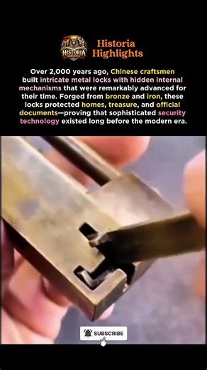 2,000-Year-Old Chinese Locks Were Astonishingly Advanced