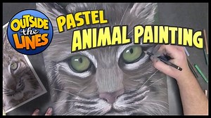 Pastel Animal Portrait Demonstration Time-Lapse