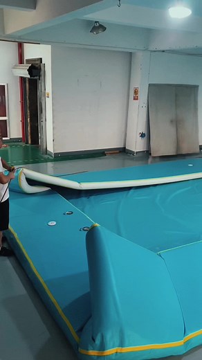 Large Rectangle Inflatable Pool for In-Ground Pools | Light Function