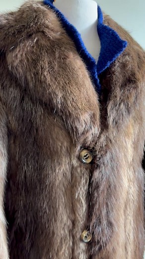 It’s not every day we come across a men’s beaver fur coat, but that day is today! Measures about a men’s large with a 44” chest, new in store, $375. #betteroffduds #mensvintage #vintagefur #yxevintage #beaver #mensfur | Better Off Duds