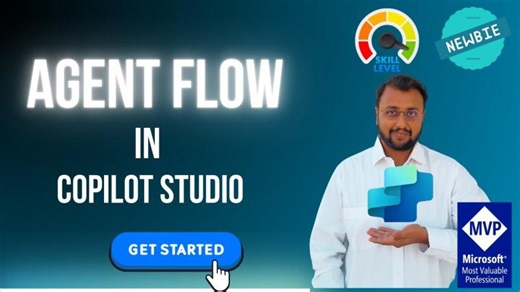 Agent Flows in Copilot Studio | Full Tutorial with Real-Time Example | Power Platform Trainings
