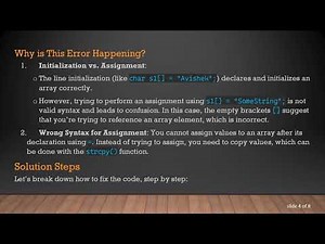 How to Fix the expected expression before ']' Error in C Code