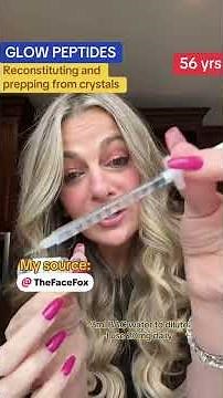 A breakdown of how I prepare, reconstitute and measure my GLOW peptides