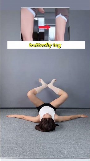 100 Reps a Day for Slim, Cartoon-Like Legs! 🔥 Leg Fat Melting Workout #viral #trending