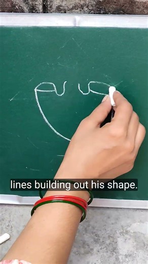 how to draw easy beautiful cute puppy drawing with U letter #shorts #art