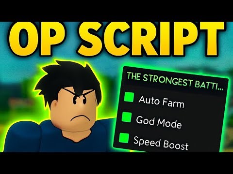 💪 NEW OP SCRIPT for THE STRONGEST BATTLEGROUNDS! 💥 - 🔥 Features: Auto Farm –God Mode – Speed Boost