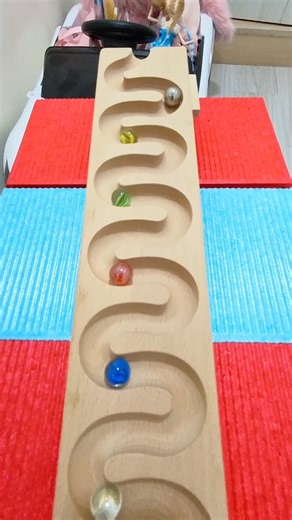 Marble Run ASMR #287 | Satisfying Wooden Track & Relaxing Rolling Sounds | ROLL LAB ASMR