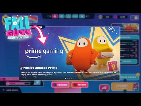 COMO VINCULAR FALL GUYS AO AMAZON PARA RESGATAR OS BRINDES DO PRIME GAMING ♡ ♥