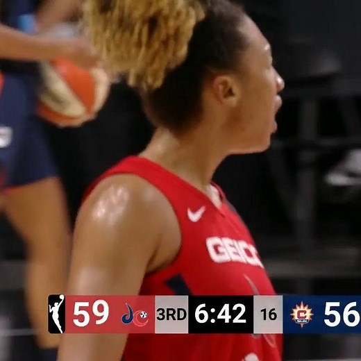 Aerial Powers GOES OFF for a career-high 27 points to lead the Washington Mystics to victory! #ATTtipoff | WNBA