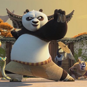 Po is always giving 110%, can y'all say the same? | Kung Fu Panda