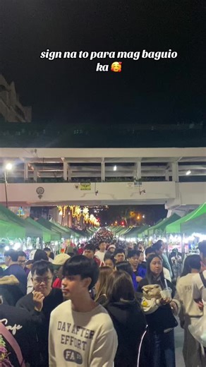 akyat na #baguiocity #nightmarket #baguiosessionroad #baguio