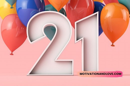 Happy 21st Birthday Messages for Sister - Motivation and Love