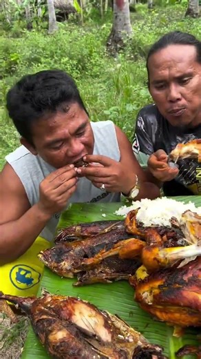 Crispy fried Tuna fish & Chicken Native #valtv #fishing #sugodbahaymgakapatid #fish