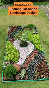 1.4M views · 25K reactions | Twin pouring garden Pot on rectangular shape landscape garden design ideas #landscape #landscaping #gardendesign #diy #garden | Oliver Uriarte | Facebook