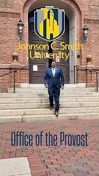 Johnson C. Smith University Office of Provost - Dr. Patrick Martin #jcsu
