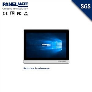 [Hot Item] 12.2 Inch Embedded Industrial Computer IP65 Front Waterproof LCD Resistive Touch Panel PC HD Monitor CNC Display