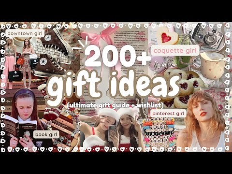 200+ ultimate birthday wishlist / gift ideas ✨