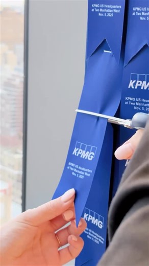 KPMG U.S. on Instagram: "Welcome to Our New Home at Two Manhattan West! 🏙️ Yesterday, KPMG US opened its new headquarters, a bold declaration of our commitment to innovation, collaboration, and the future we are building. The energy is palpable. Our confidence is high. Step inside and see the future we’re building together 📽️ . . . #KPMGUSHeadquarters #KPMGThrive"