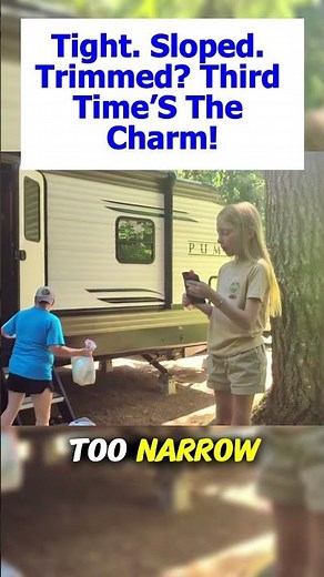Thousand Trails Chehalis Campsite Review | Tight Sites & Sloped Pads