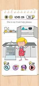 Brain Test Level 235 Solution & Walkthrough | Tricky Puzzles (Android & iOS Shorts)