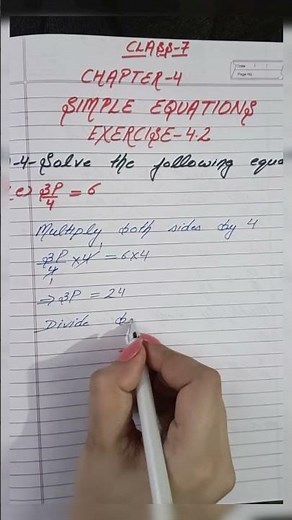 MATHEMATICS|| CLASS-7|| NCERT ||CHAPTER-4||Simple Equations|| EXERCISE-4.2||Ques-4||Part-5||