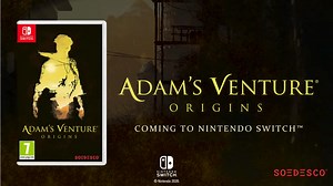 Switch版『Adam’s Venture: Origins』が海外向けとして発売決定！