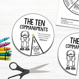 Ten Commandments Activity, Bible Game for Kids, Kid Bible Study, Children Church Activity, Bible Coloring Pages, Kids Bible Craft, Printable - Etsy