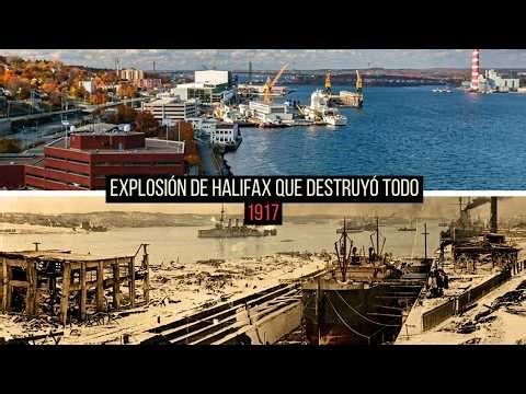 Halifax, 1917: Moments Before the Explosion That Wiped a City off the Map (AI Reconstruction)