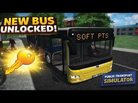 I Got the Key to Unlock a NEW BUS! 🔑 | Public Transport Simulator Gameplay