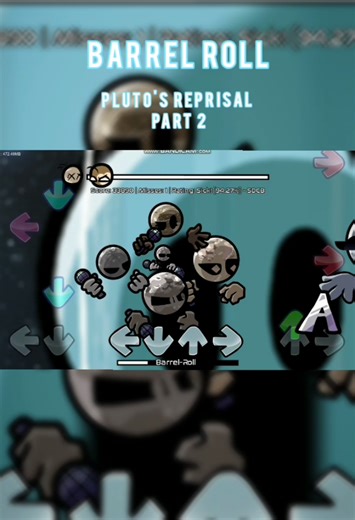 Barrel Roll #fnfplutosreprisal #plutosreprisal #fnf #fridaynightfunkinmod #moons