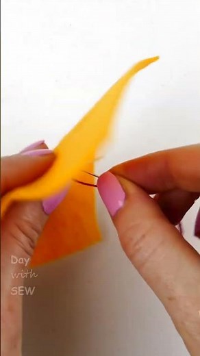 How to Sew a Button for Absolute BEGINNERS 62 #shorts