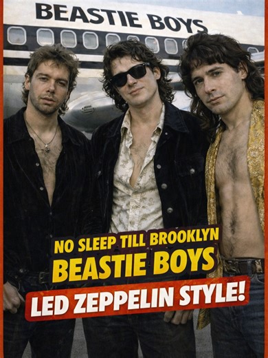 Beastie Boys meets Led Zeppelin in this epic rock remix of ‘No Sleep Till Brooklyn’! 🎸🔥 Watch the legendary trio bring their iconic style to a new level. Don't miss this musical throwback! #BeastieBoys, #LedZeppelin, #NoSleepTillBrooklyn, #RockRemix, #MusicMashup