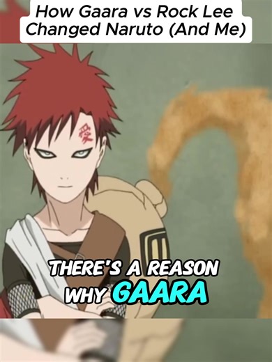 How Gaara vs. Rock Lee Defined Character Growth in Naruto