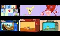 Mix of 6 videos from youtube : All Happy Tree Friends Smoochies Played at Once (Remastered Recreation, plus fanmade ones)