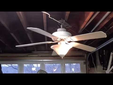 Testing a Curbed Monte Carlo Ceiling Fan
