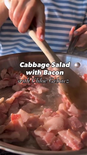 EatingWell on Instagram: "Crisp, smoky bacon adds richness, while its rendered drippings are whisked into an apple-cider vinaigrette for a tangy, savory-sweet dressing that coats the cabbage perfectly. A touch of Dijon and honey makes each bite bright and satisfying. To get the recipe, visit our profile and click the “likeshop” link, then click on the image that corresponds to this video. To save the recipe with MyRecipes, simply tap the heart icon. 🩷 Ingredients ⁃ 8 slices bacon (about 6 ounce