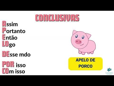 MNEMÔNICOS PARA DECORAR AS CONJUNÇÕES - PORTUGUÊS