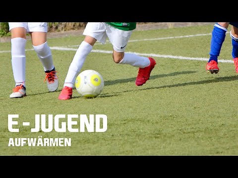 E-Jugend - Aufwärmen vor dem Spiel #1 #Kinderfußball