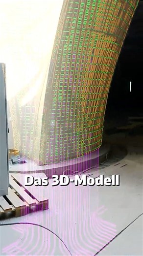 Stuttgart 21: How the chalice column becomes transparent! | Mixed Reality