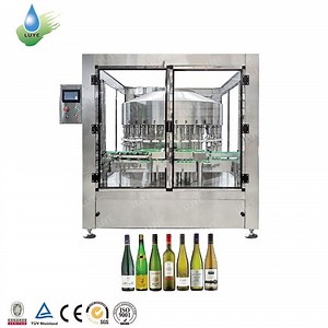 [Hot Item] Glass Bottle Brewery Beer Filler Filling Bottling Equipment Monoblock Machine Machinery Production Line Plant