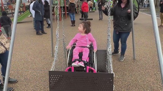 Illinois mom helps bring inclusive playground to Tulare County