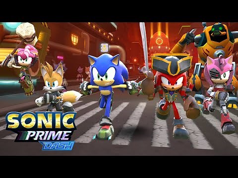 Sonic Prime Dash: All Prime Characters (Netflix Games) 4K Gameplay
