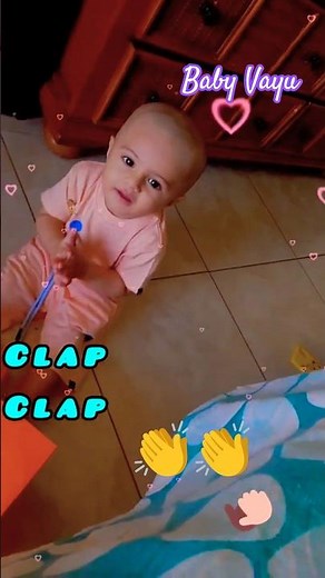 Clap Clap 👏 | Baby Clapping | ‪@BabyVayusLife‬